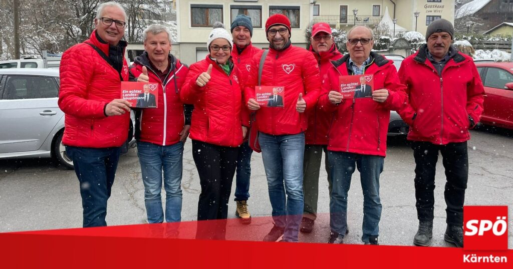 Wahlbewegung in Fresach!